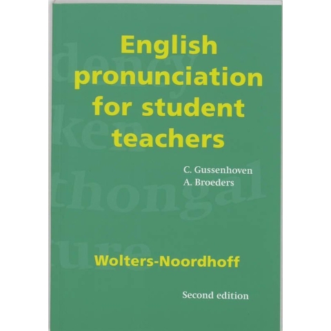 English pronunciation for student teachers (Paperback)