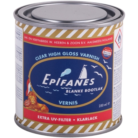 Epifanes Bootlak Blank 500 ml vernis met extra UV-filter hoogglans