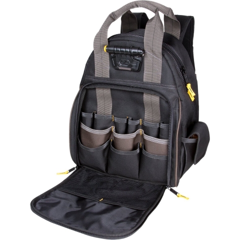 CLC Work Gear CL100L255 Gereedschapsrugzak Met LED Verlichting