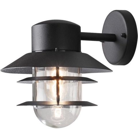 Konstsmide Modena - Buiten Wandlamp - 22 X 26 X 24 Cm - IP44 - Zwart