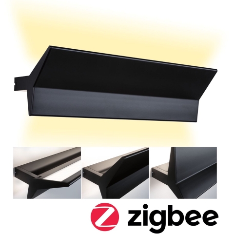 Paulmann Stine 79511 Wandlamp 13 W LED Zwart (mat)