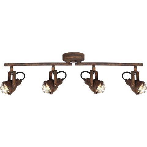 Brilliant Bente 26332/60 Plafondspot LED GU10 16 W Roest