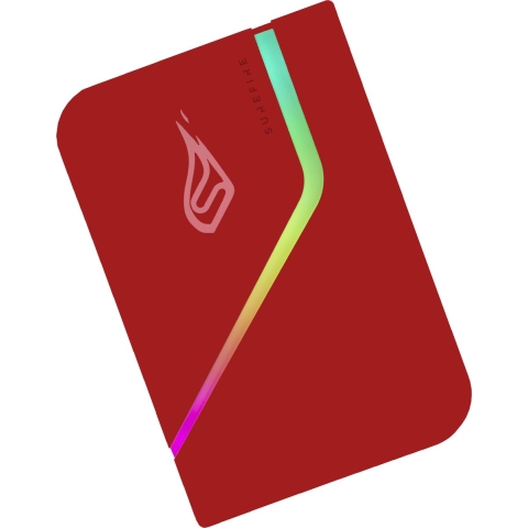 SureFire PyroDrive Gaming 1 TB Externe SSD harde schijf USB-C 3.2 Gen 1 Rood 53693