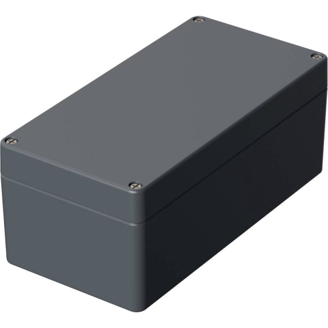 Bopla EUROMAS A 114 01114000 Industriële behuizing 200 x 100 x 80 Aluminium Zilver-grijs (RAL 7001) 1 stuk(s)