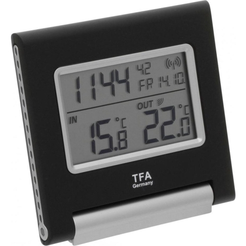 TFA Dostmann SPOT 30.3030.01 Draadloze thermometer digitaal Zwart