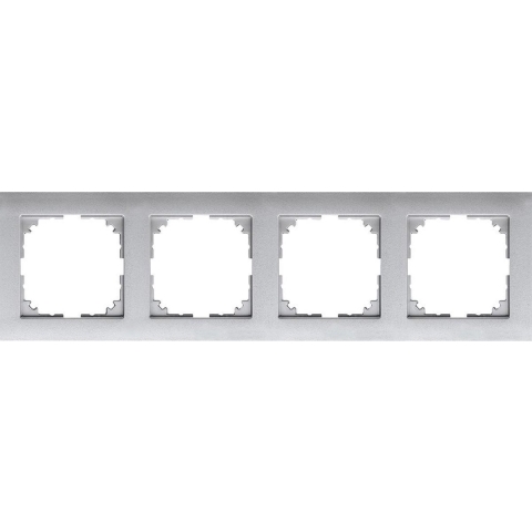 Merten MEG4040-3660 Afdekking Frame System M Aluminium 1 stuk(s)