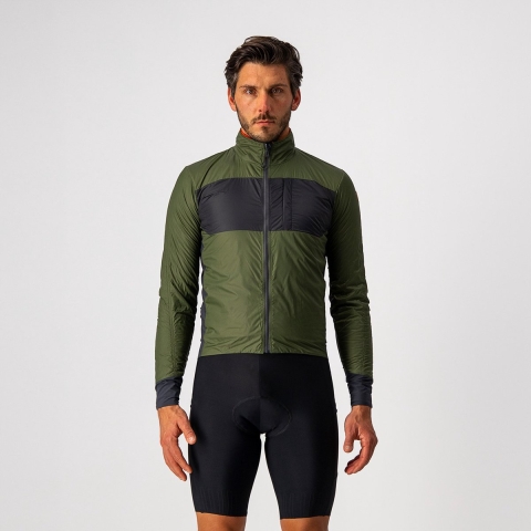 CASTELLI Unlimited Puffy Winterjacke Thermojack, voor heren, Maat L, Fiets jack,