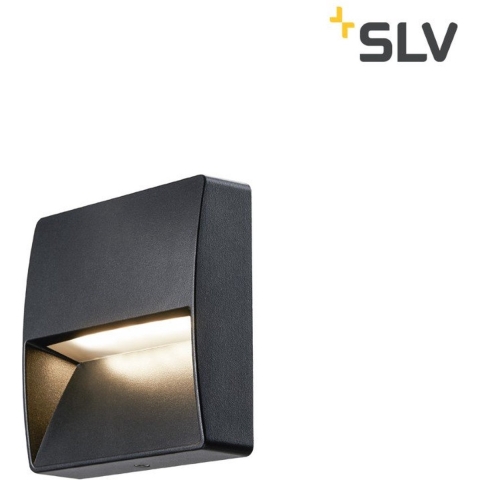 SLV DOWNUNDER OUT 1002869 Buitenlamp (wand) Antraciet