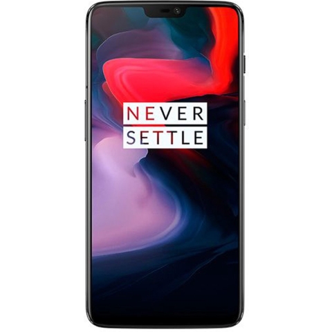 OnePlus 6 Mirror Black (8GB, 128GB opslag)
