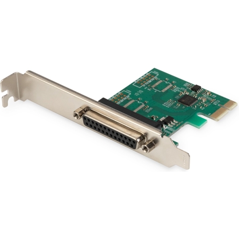 Digitus DS-30020-1 1 poort Parallelle interfacekaart PCIe