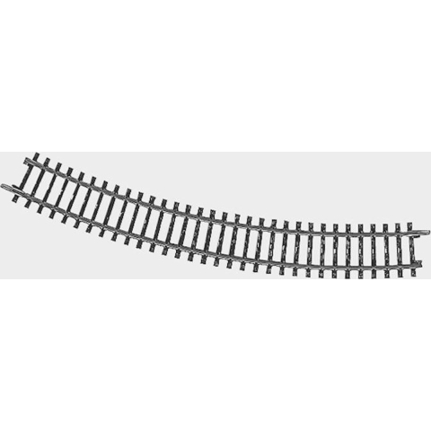 H0 Märklin K-rails (zonder ballastbed) 2231 Gebogen rails 10 stuk(s)