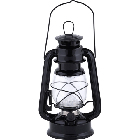 Esschert Design LED lamp lantaarn zwart