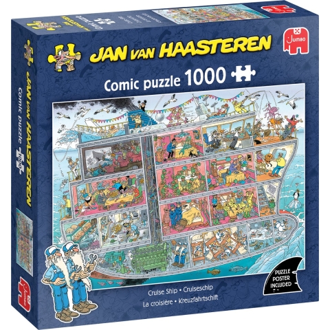 Jumbo JvH Cruise schip 1000pcs