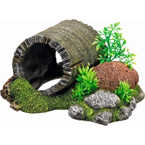 Nobby aqua deco houten tunnel - 18,5 x 15,5 x 9 cm