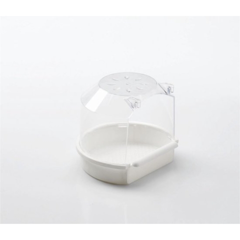 Beeztees - Vogelbadje Ronde badhuisje van plastic