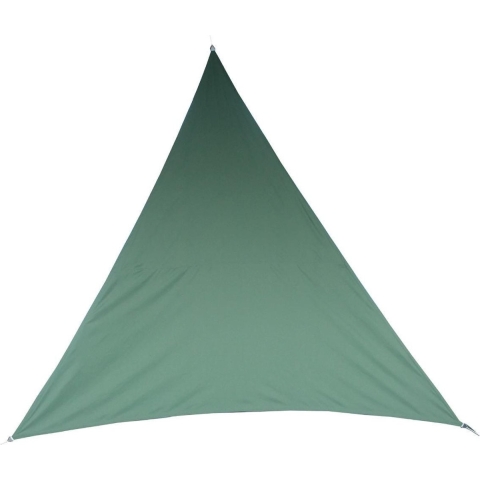 Premium kwaliteit schaduwdoek/zonnescherm Shae driehoek groen 4 x 4 x 4 meter -