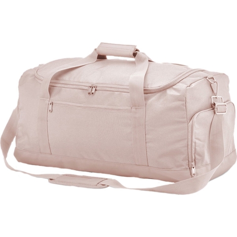 Reistas/weekendtas/sporttas model Active - lichtroze - 55 x 26 x 27 cm - 35 liter -
