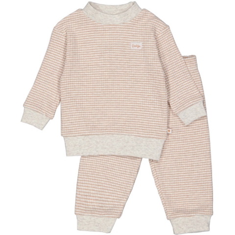 Pyjama Feetje Basics Wafel Stroopwafel | Maat 92 t/m 128