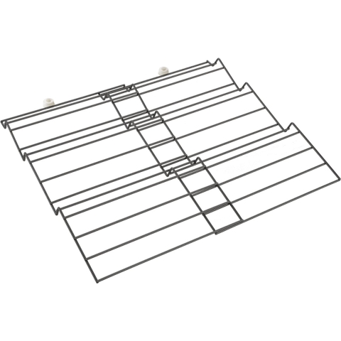 Metaltex Verschuifbaar Kruidenrek 26-51 cm Zwart/Metaal