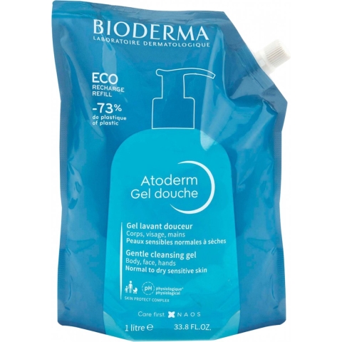 Bioderma Atoderm Douchegel Navulling | 1 l