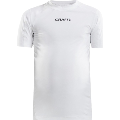 Craft 1906859 Pro Control Compression Tee JR - White - 122/128