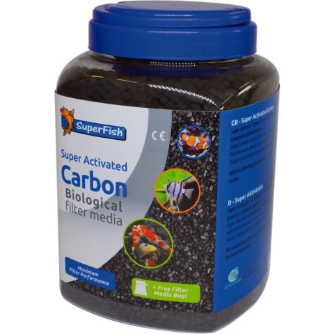 SuperFish Super Activated Carbon - Aquariumfilter - 2000 ml