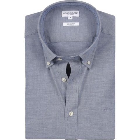 McGregor Overhemd Oxford Blauw - Maat XXL - Heren