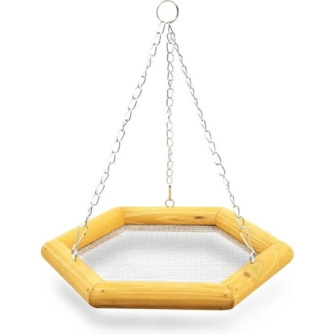 Voederschotel Hout - 31 cm