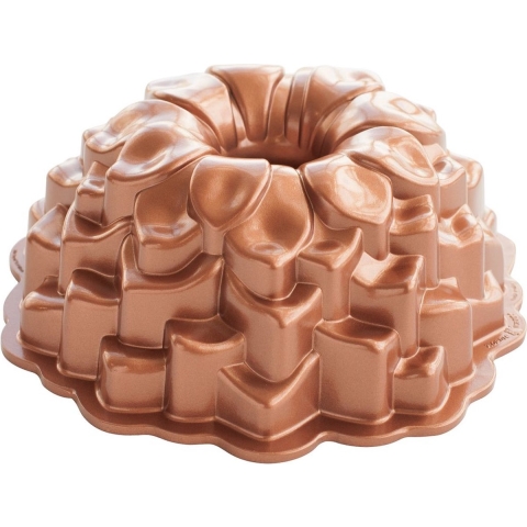 Nordic Ware Tulband / Bakvorm - Blossom Bundt Koper - Gietaluminium - 26 cm / 2.4 liter