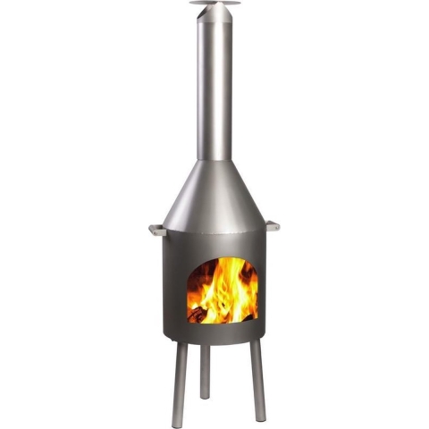 GardenMaxX Cotopaxi Inox Tuinhaard
