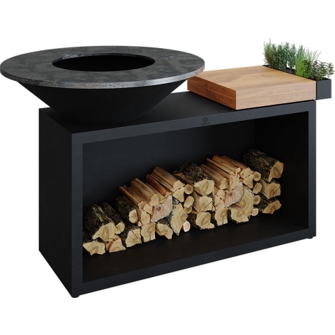 OFYR Island Black 100 Teak Wood