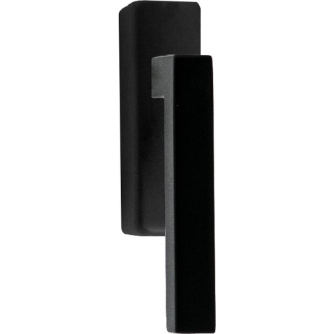 Hard Brass | Shuffle Geneve Raamkruk Afsluitbaar | Zwart