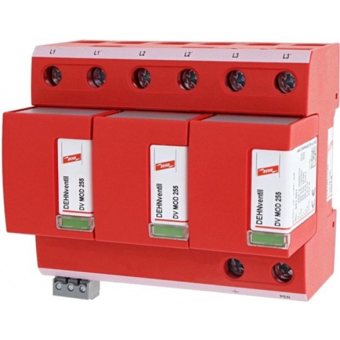 DEHN 951305 DV M TNC 255 (FM) Overspanningsveilige afleider Overspanningsbeveiliging voor: Verdeelkast 25 kA 1 stuk(s)