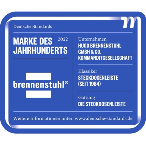 Premium-Line stekkerdoos 6-voudig 19" formaat Stekkerdoos
