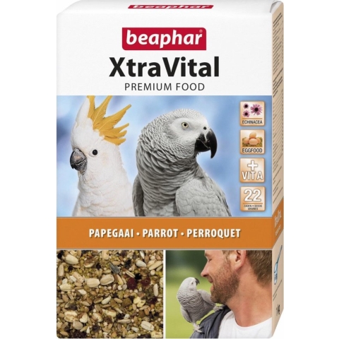 Beaphar Xtravital Papegaaienvoer - Vogelvoer - 1 kg