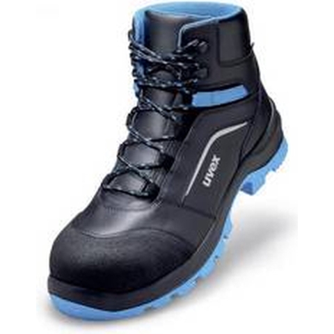 uvex 2 xenova® 9556246 Hoge veiligheidsschoenen ESD S3 Schoenmaat (EU): 46 Zwart, Blauw 1 paar