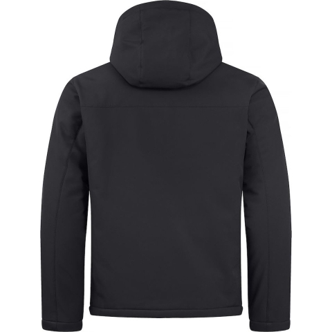 Clique 020952 Padded Hoody Softshell - Zwart - XS