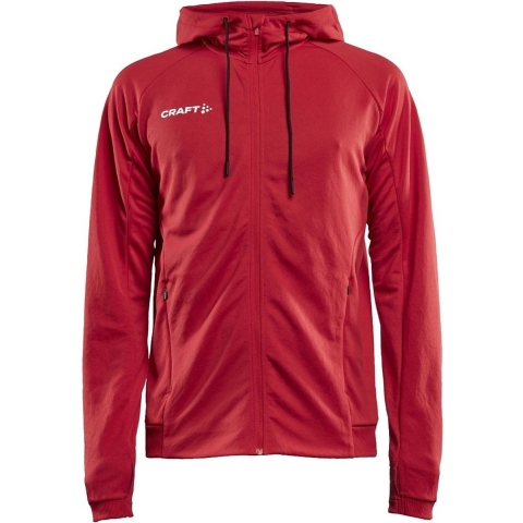 Craft 1910157 Evolve Hood Jacket Men - Bright Red - XL