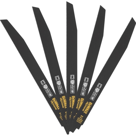 DeWalt Accessoires Reciprozaagblad 2X BiM 305mm extra dik, universele toepassing - DT2316L-QZ