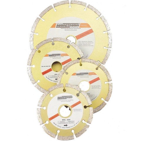 Brüder Mannesmann Diamant segm. doorslijpschijf 230 mm (Hobby) - 1245-230