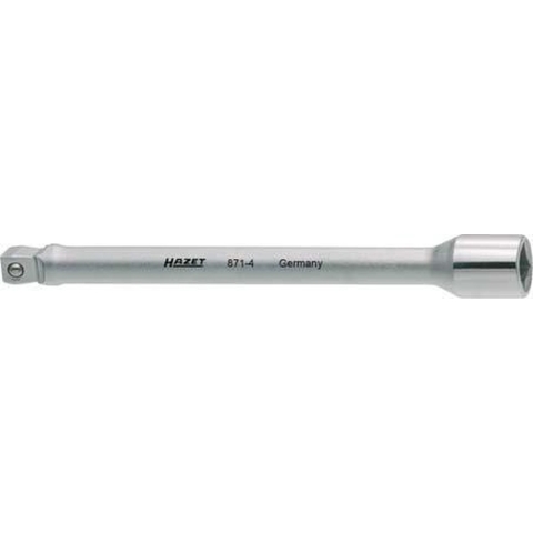 HAZET Verlengstuk · scharnierbaar 871-4 · 1/4 inch (6,3 mm) vierkant hol · 1/4 inch (6,3 mm) vierkant massief · Lengte: 101,5 mm