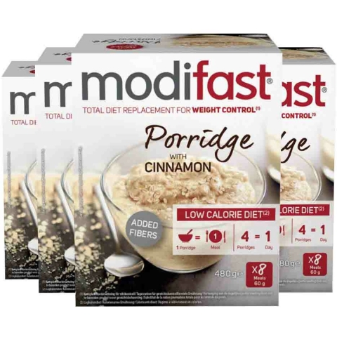 4x Modifast Intensive Porridge 480 gr