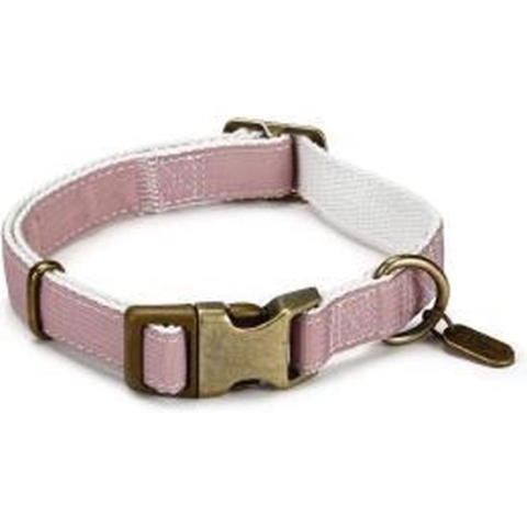 Designed By Lotte Nylon Halsband Virante - Licht Roze - 35/50 cm x 20 mm