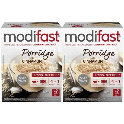 2x Modifast Intensive Porridge 480 gr