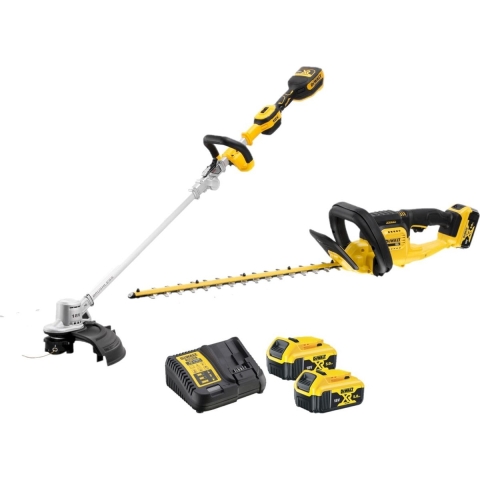 DeWALT DCMST561HT 18V Li-ion Accu Heggenschaar (DCMHT563N) + Accu Grastrimmer (DCMST561N) Set (2x 5.0Ah)