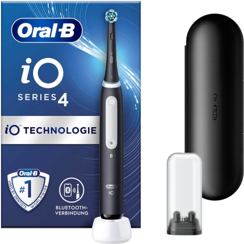 Oral-B iO Series 4N Black Elektrische Tandenborstel