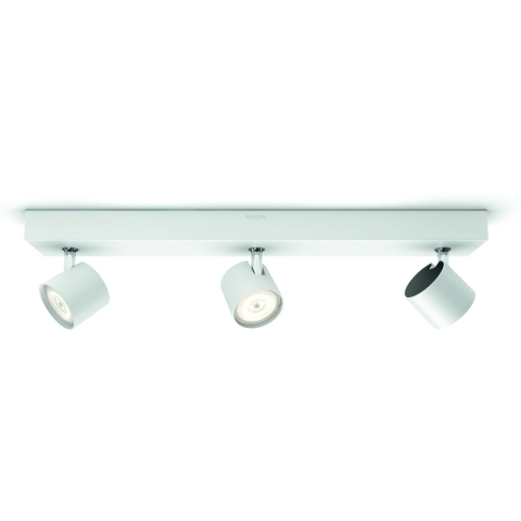 Philips Star opbouwspot - 3-lichts - wit