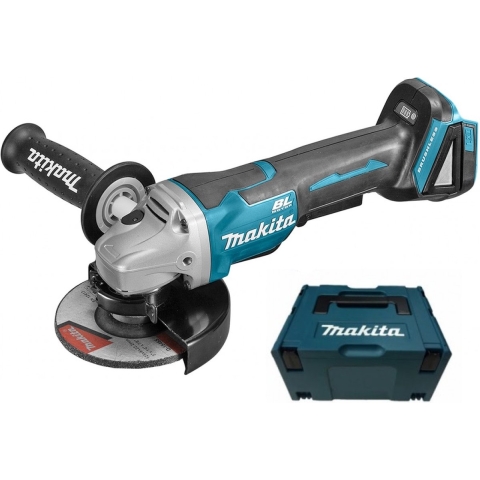 Makita DGA508ZJ Accu Haakse Slijper 125mm 18V Basic Body in Mbox
