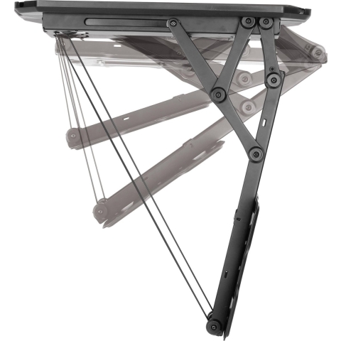 SpeaKa Professional 23-55Z TV-plafondbeugel Met afstandsbediening, Uittrekbaar, Gemotoriseerd 58,4 cm (23) - 139,7 cm (55) Met elektromotor, Kantelbaar