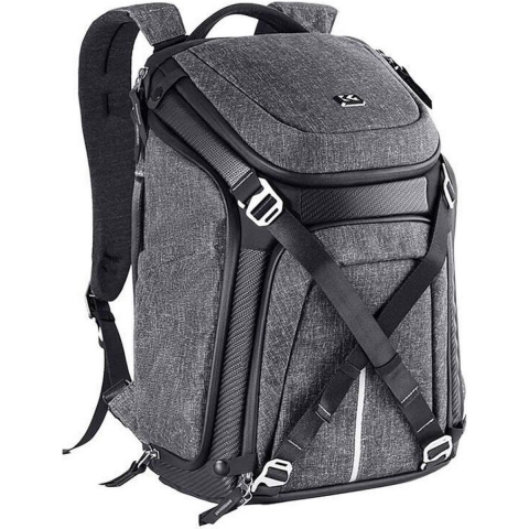 K&F Concept Camera Rugzak Grijs voor 2 camera's - 25 liter